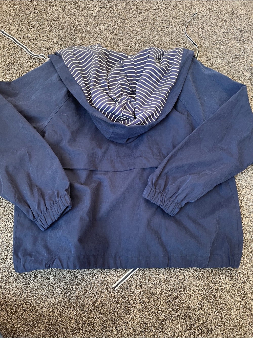 Lightweight Day to Day - Blu Pepper Jacket with Hood. Sz M - Picture 3 of 4